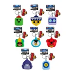 《荒野亂鬥 Brawl Stars》熱血出擊！軟Q捏捏紓壓鑰匙圈